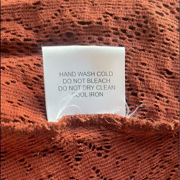 IN LUV Lace Brown Tank Size M - Picture 7 of 7